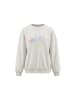 IZIA Women Sweatshirt in Offwhite