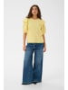 CULTURE T-shirt CUpanina Regular fit in Lemon Meringue