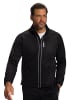 JP1880 Softshelljacke in schwarz