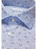 Seidensticker Leinenhemd Shaped in Mittelblau