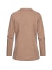 Cloud5ive Cloud5ive Pullover mit asymetrischer Knopfleiste in brown