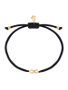 Glanzstücke München Armband Infinity aus Edelstahl in gelbgold