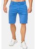 Max Men Chino Shorts Capri 3/4 Hose Stretch Bermuda Sommer in Hellblau