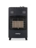 relaxdays Gasheizofen in Schwarz - (B)42 x (H)73 x (T)36 cm