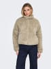 ONLY Teddyfell Jacke in Humus