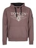 TOP GUN Kapuzenpullover Simulator TG20191025 in light brown