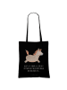 Mr. & Mrs. Panda Tasche Pferd Springen mit Spruch in Schwarz