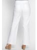 sheego Leinenhose in weiß