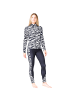 Krimson Klover W ZEBRAH BASELAYER TOP in Schwarz