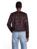 Zero  Casual-Blazer mit Jacquard in Brown/Black