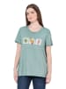 Ulla Popken Shirt in dunkles salbei