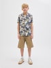 JACK & JONES Junior Loose Fit Shorts in Elmwood