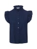 Marie Lund Blusentop in marine