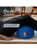 DoYourFitness Yoga-Kissen Vishnu gefüllt Dinkelspelz navyblau rund Blau