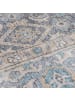 KADIMA DESIGN Waschbarer Teppich Medallion Muster, Orientalisch, Wohnzimmer in Blau