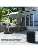 Outsunny Schirmgewichte 80L x 80B x 13H cm Schwarz