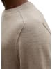 Marc O'Polo Pullover regular in Dark Beige Melange