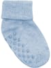 Minymo Kinder Socken "Baby Rib Sock with Abs (2-Pack)" in Blau