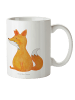 Mr. & Mrs. Panda Kindertasse Einhorn Fuchs ohne Spruch in Weiß