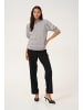 Kaffe Strickpullover KAregina Regular fit in Grey silver metallic