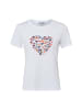 More & More Shirt in weiß mehrfarbig