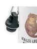 Mr. & Mrs. Panda Kindertrinkflasche Otter Muschel mit Spruch in Weiß