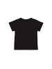 smiler. T-Shirt mini-laugh. in SCHWARZ