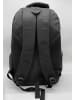 EGOMAXX Basic Daypack Rucksack Ergonomisch Gepolstert in Schwarz-Dunkelgrau