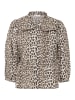 Karen By Simonsen Langarm-Bluse KBUlrike Feminine in Ulrike print - Simply taupe
