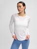 Hummel T-Shirt L/S Hmlmt Vanja T-Shirt L/S in WHITE