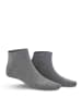 Kunert Sneakersocken Richard weich in Silver-mel.