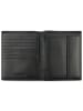 Bugatti Super Slim Geldbörse RFID Schutz Leder 10 cm schwarz