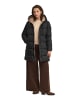 Polo Club Jacke WOMAN GINA REVERSIBLE COAT LONG SLEEVE REGULAR FIT in BLACK