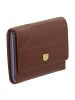 DuDu Up Geldbörse Leder 11 cm choccolate-lilac
