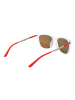 Police Herren Sonnenbrillen Quadrat Transparent
