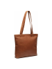 The Chesterfield Brand Alveron Shopper Tasche Leder 33 cm Laptopfach cognac