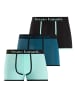 Bruno Banani Boxer in blau, petrol, schwarz