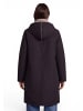 Zero  Wintermantel wattiert in Black Beauty