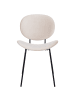 Beliani 2er-Set Esszimmerstuhl LUANA in Beige/Schwarz