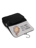 Mr. & Mrs. Panda badtasche Otter Umarmen mit Spruch in Grau Pastell