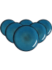 Ritzenhoff & Breker 6er Set Speiseteller Bali ø 27,5 cm blau in blau