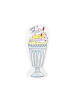 Blond Amsterdam Teller 3D Milkshake in Bunt - 24 x 10cm