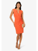 Adrianna Papell Kurzes Jerseykleid Keyhole Jersey Short Dress in Papaya