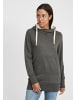 Oxmo Kapuzensweatshirt OXJenny in Grau