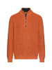 Camel Active Strick-Troyer in melierter Optik in Orange