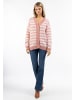 usha FESTIVAL Damen Strickjacke Mit Knöpfen in Rosa Mehrfarbig