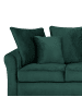 Beliani 3-Sitzer Sofa BORNHOLM in Grün/Schwarz - (W) 197 x (H) 76 x (L) 79 cm