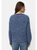 Camel Active Strickpullover mit weiten Ärmeln in Jeansblau