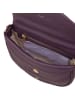 DuDu Schultertasche Leder 22 cm in deep purple