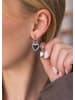 PURELEI Ohrringe Heart Charm Silber